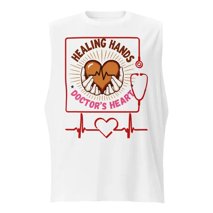 Healing Hands Doctor's Heart Muscle Tank product image (5)
