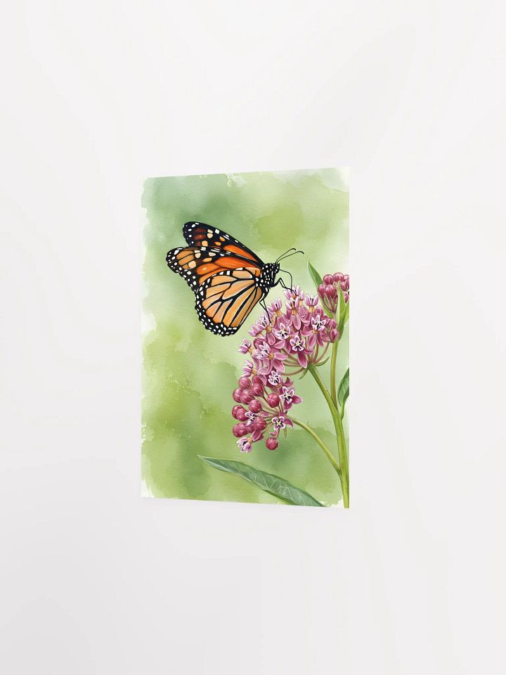 Milkweed Majesty: The Monarch’s Dance Poster product image (2)