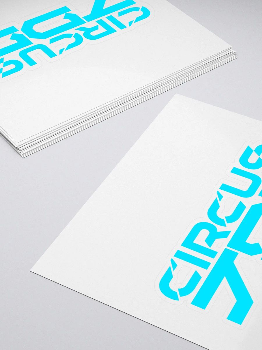 New Logo Circusjdg Sticker product image (11)