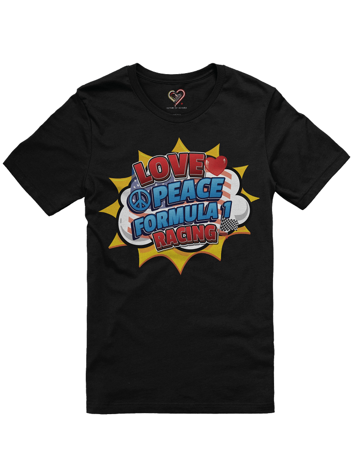 Love Peace F1 Racing-Shirt product image (1)