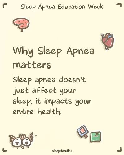 Why Sleep Apnea Matters:
Sleep apnea is linked to serious health risks like heart disease, stroke, diabetes, and chronic fati...