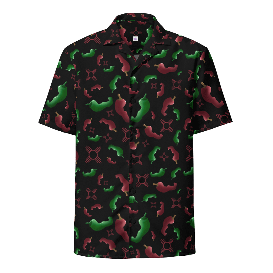 New Mexico Red & Green chile Zia Hawaiian Shirt product image (11)