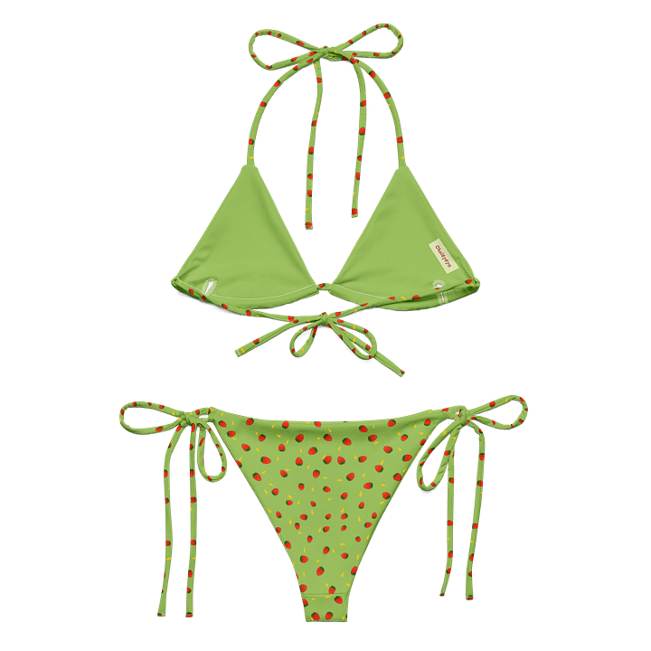 Strawberries pattern Recycled Bikini Set product image (2)