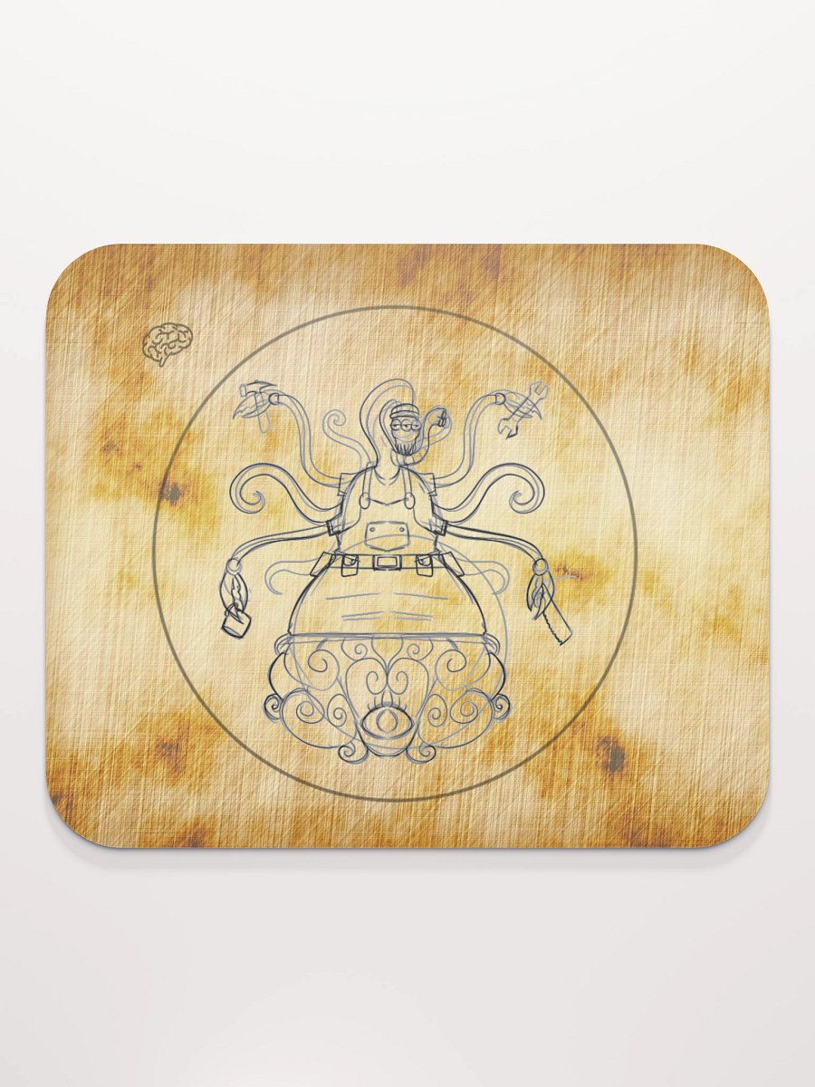 Vitruvian Steve Mouse Pad product image (2)