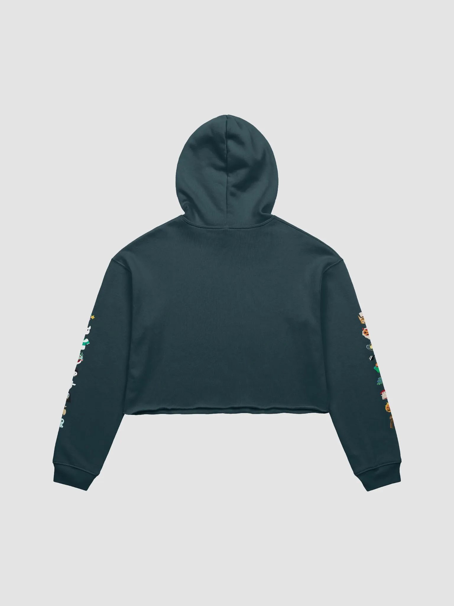 Anime love crop hoodie product image (11)