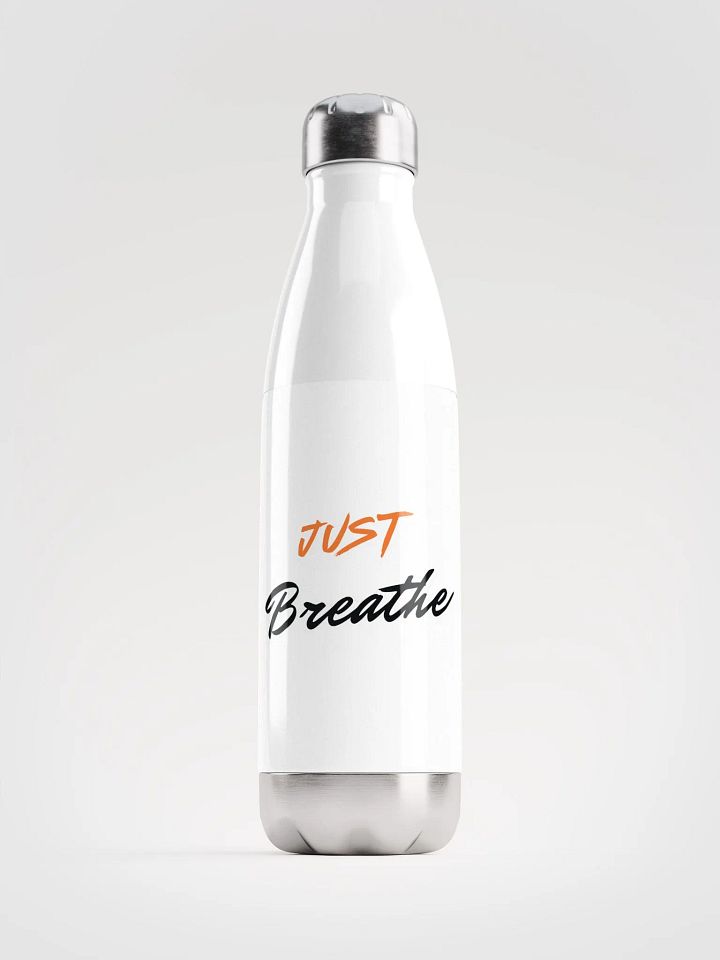 JUST Breathe Stainless Steel Water Bottle product image (1)