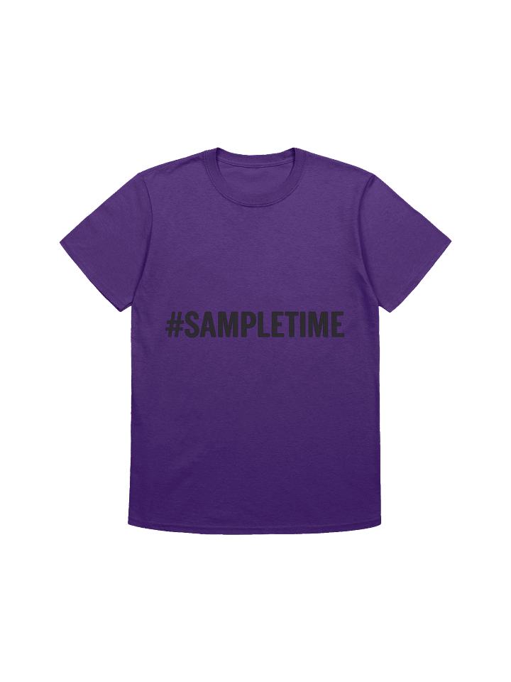 Bold #SAMPLETIME Unisex T-Shirt product image (6)