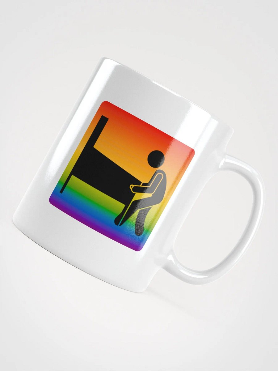 White Rainbow Pinball Mug product image (12)