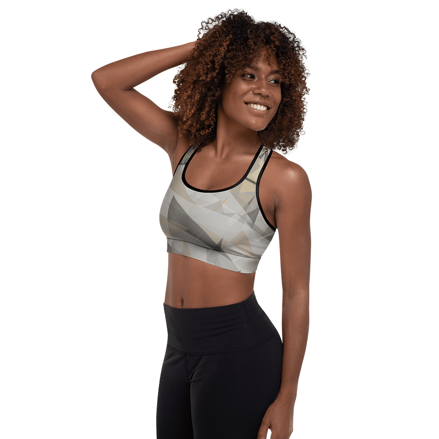 Geometric Fusion Padded Sports Bra product image (5)