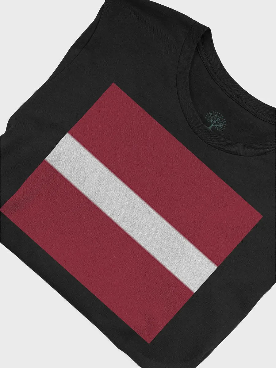 Exclusive Graphic Grove Supersoft Unisex Latvian Flag T-Shirt product image (7)