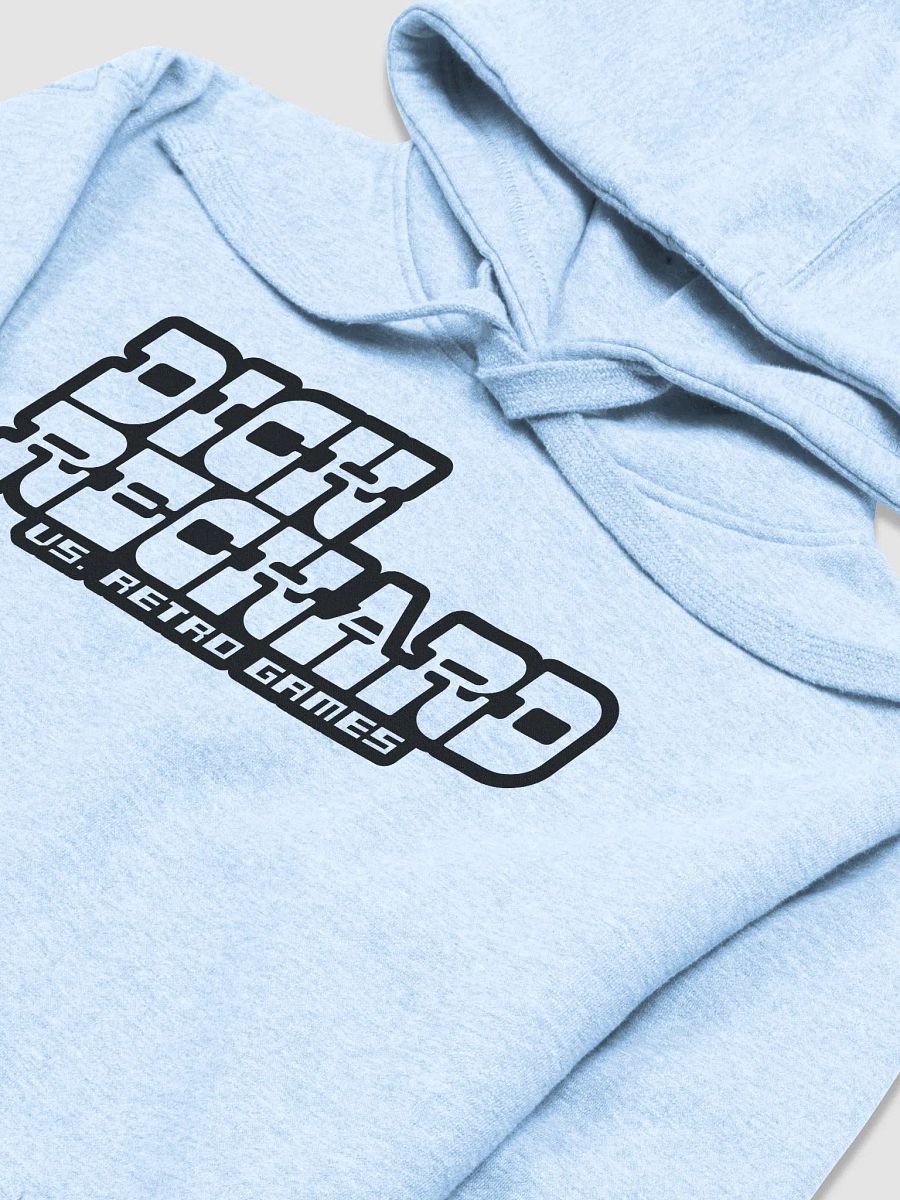 Dick Reckard vs Retro Games MonoBlack Logo Unisex Hoodie product image (4)