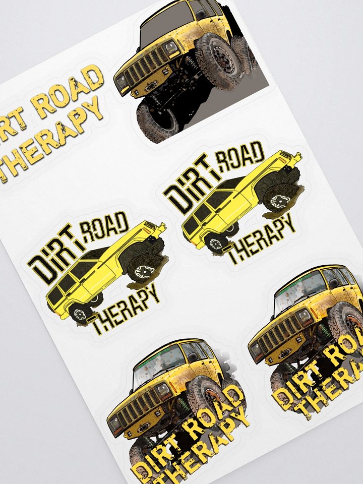 Sticker Sheet Dirt Road Therapy SPOOL BUS product image (2)