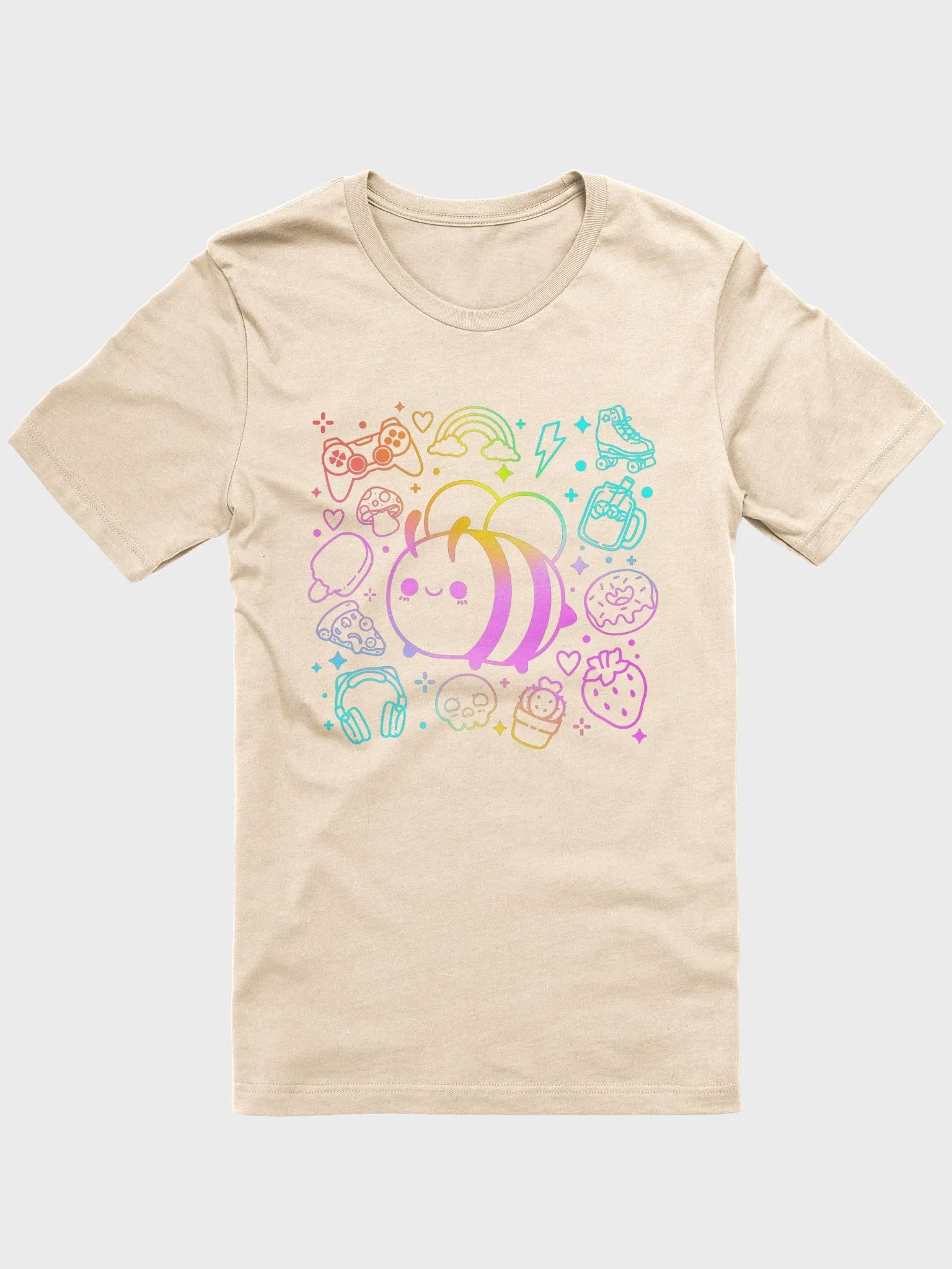 bertha rainbow pop // t - shirt product image (3)