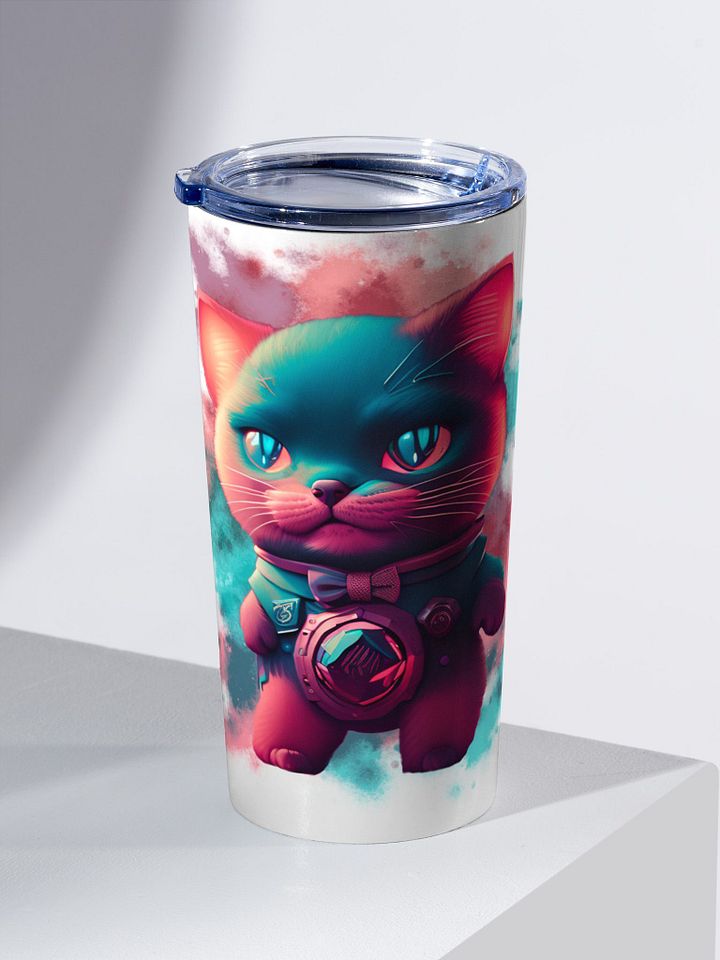 Splatter Kitty Tumbler product image (2)