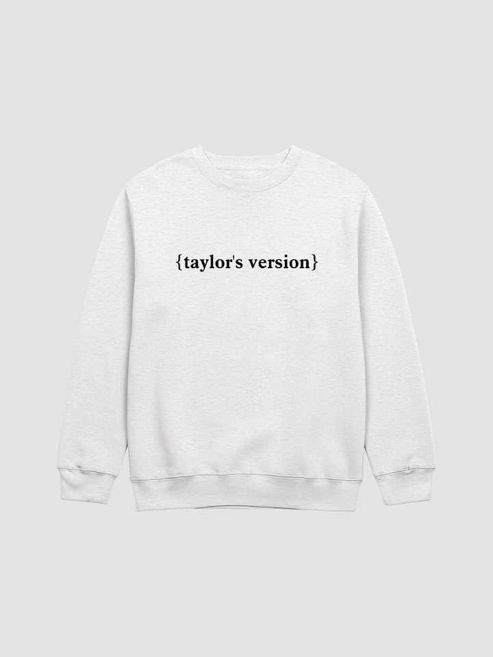 {taylor's version} sweatshirt product image (1)