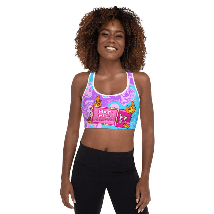 All Aboard Padded Sports Bra product image (1)