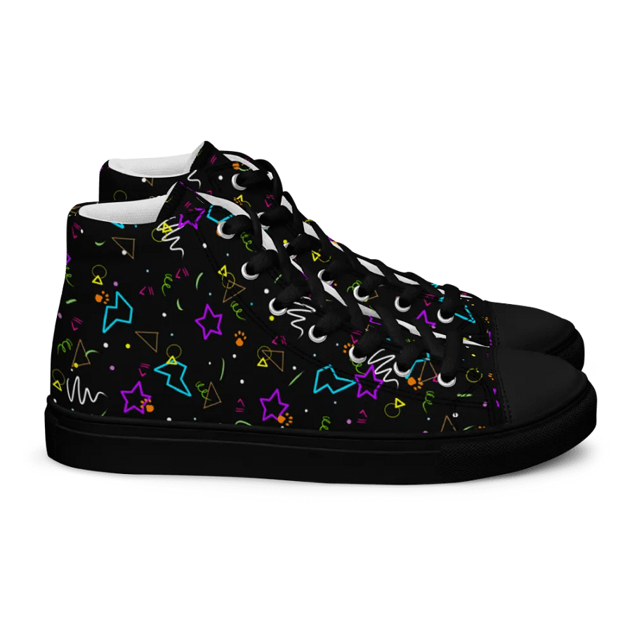 Security Breach Print Men High Tops product image (2)