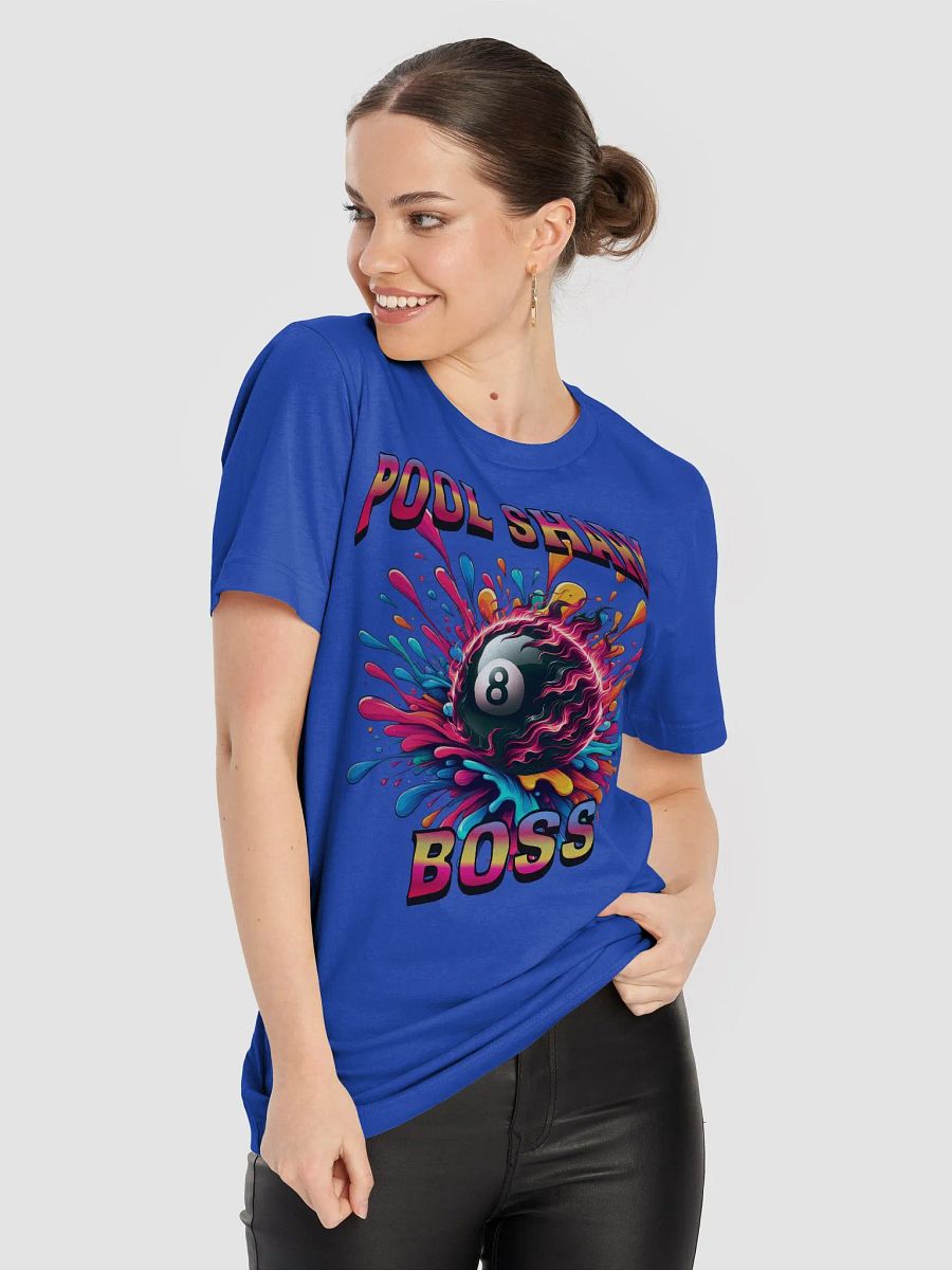 Pool Shark Boss Billiards Vibrant Energy T-Shirt product image (53)