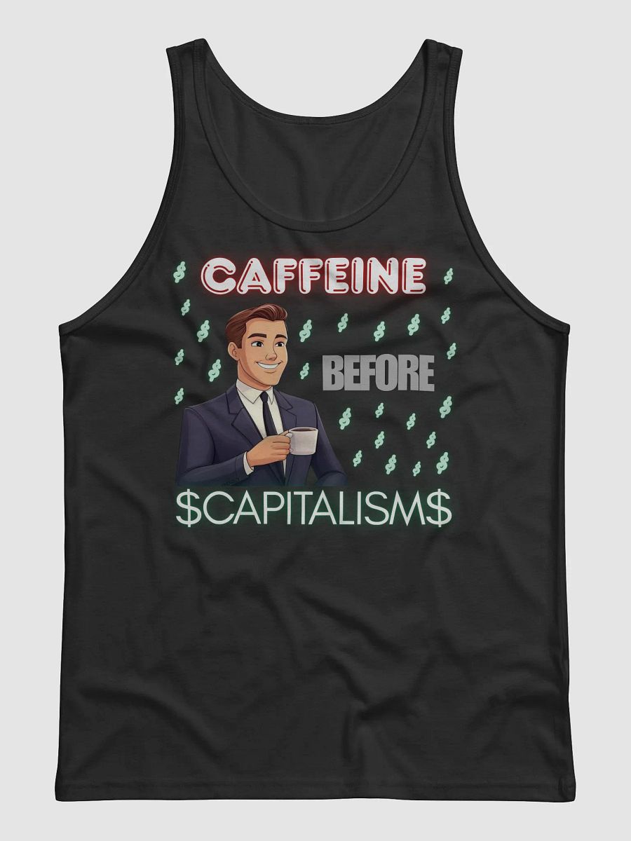Caffeine Before Capitalism Tank product image (1)