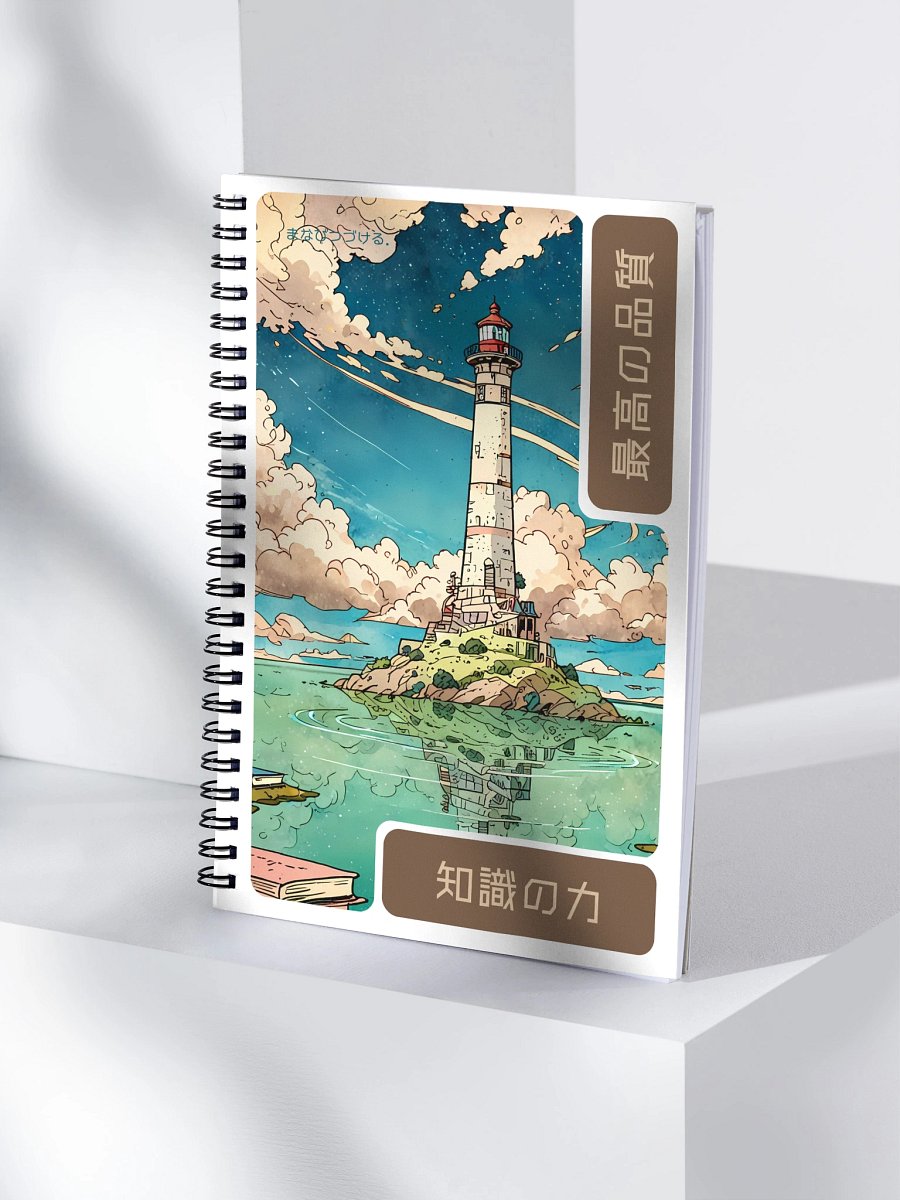 Light Tower Spiral Notebook product image (4)