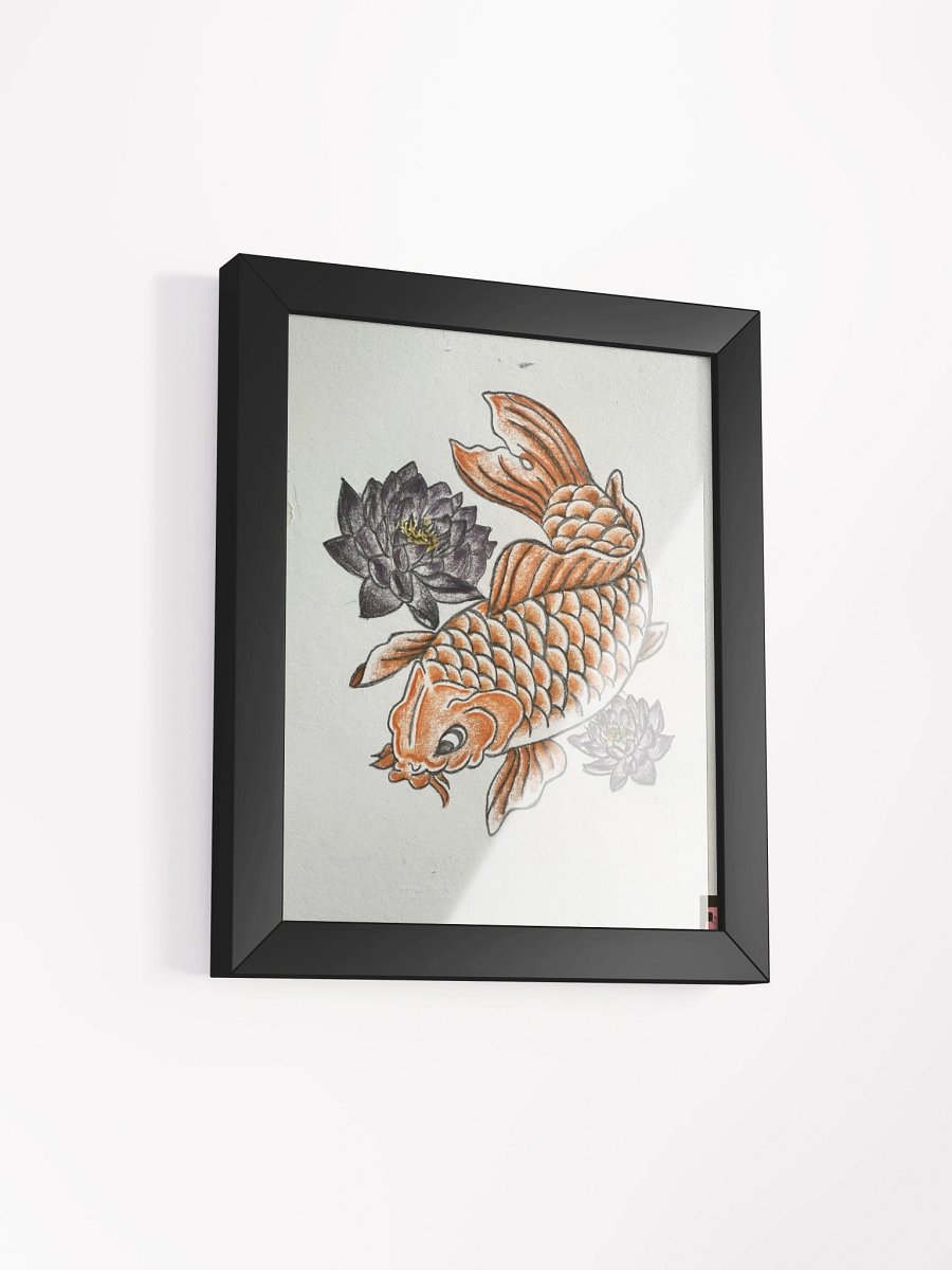 "Koi Fish" Framed Poster Print product image (2)