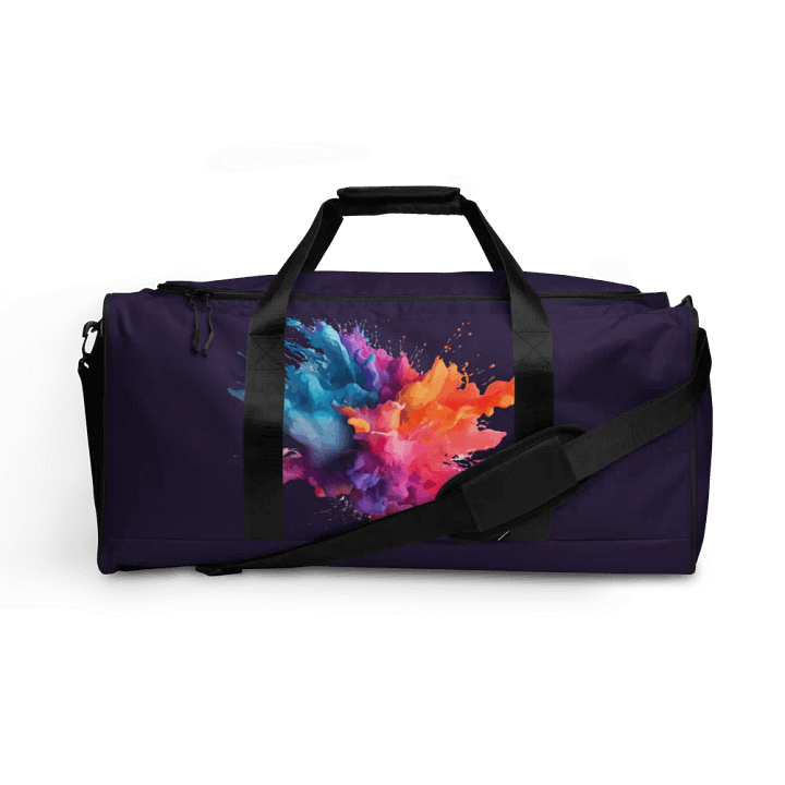 Vibrant Splash All-Over Duffle Bag product image (1)