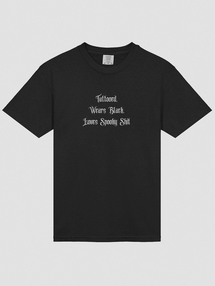 Edgy Text Comfort Colors T-Shirt product image (3)