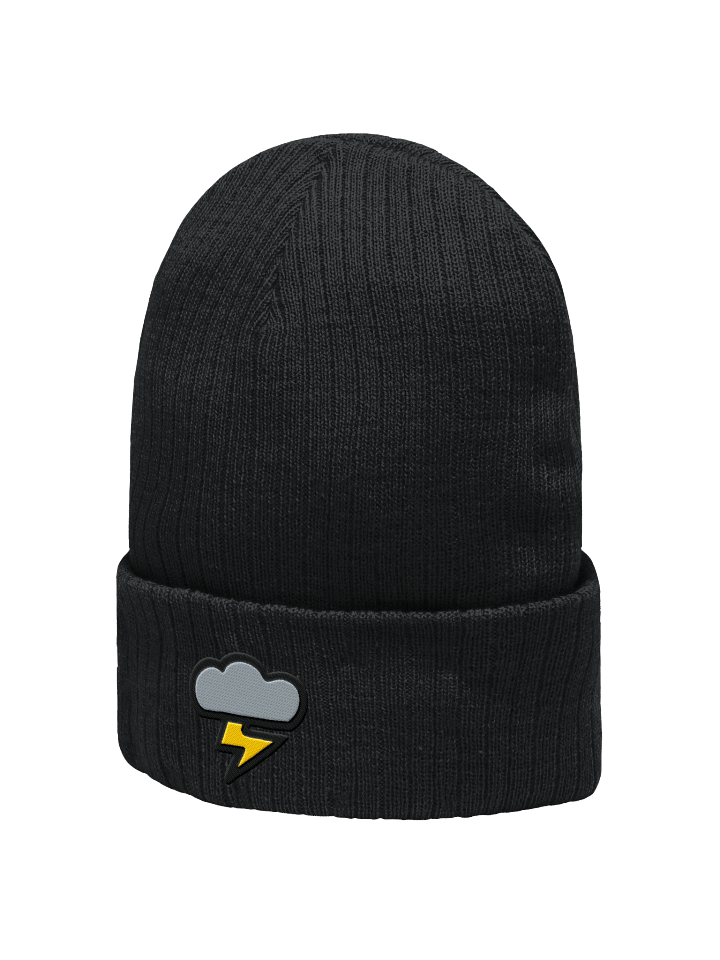 Electric Sky Ribbed Beanie product image (2)