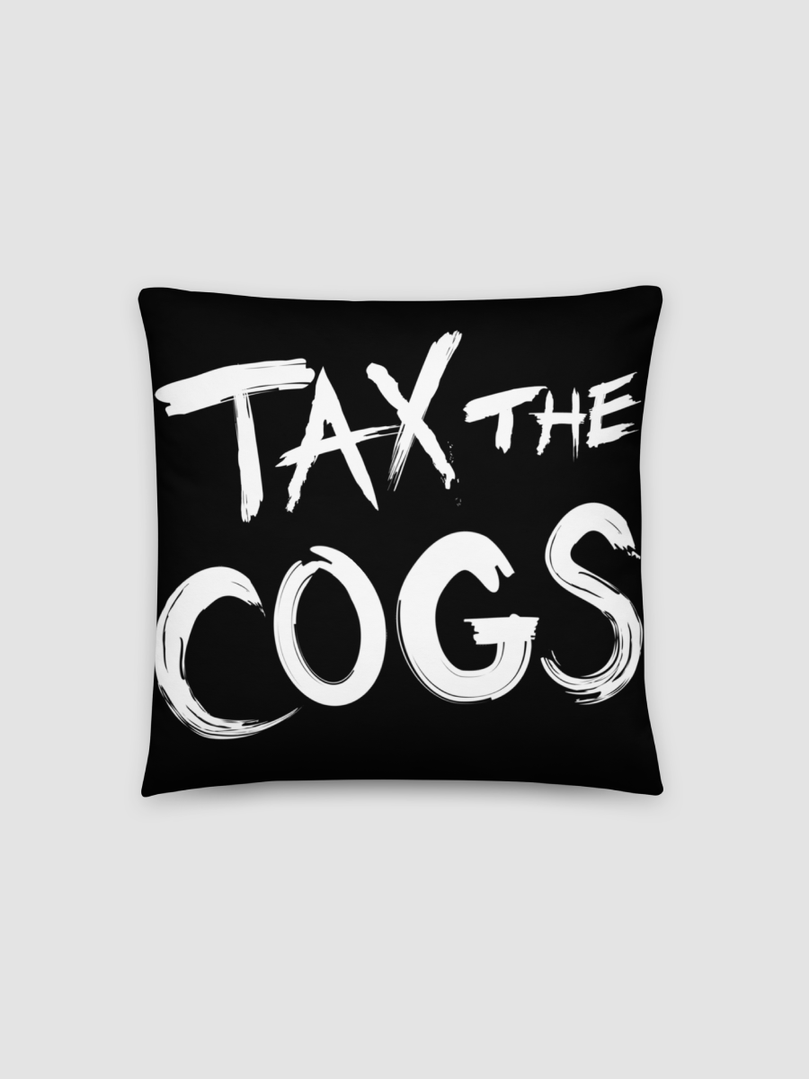TAX THE COGS Pillow product image (2)