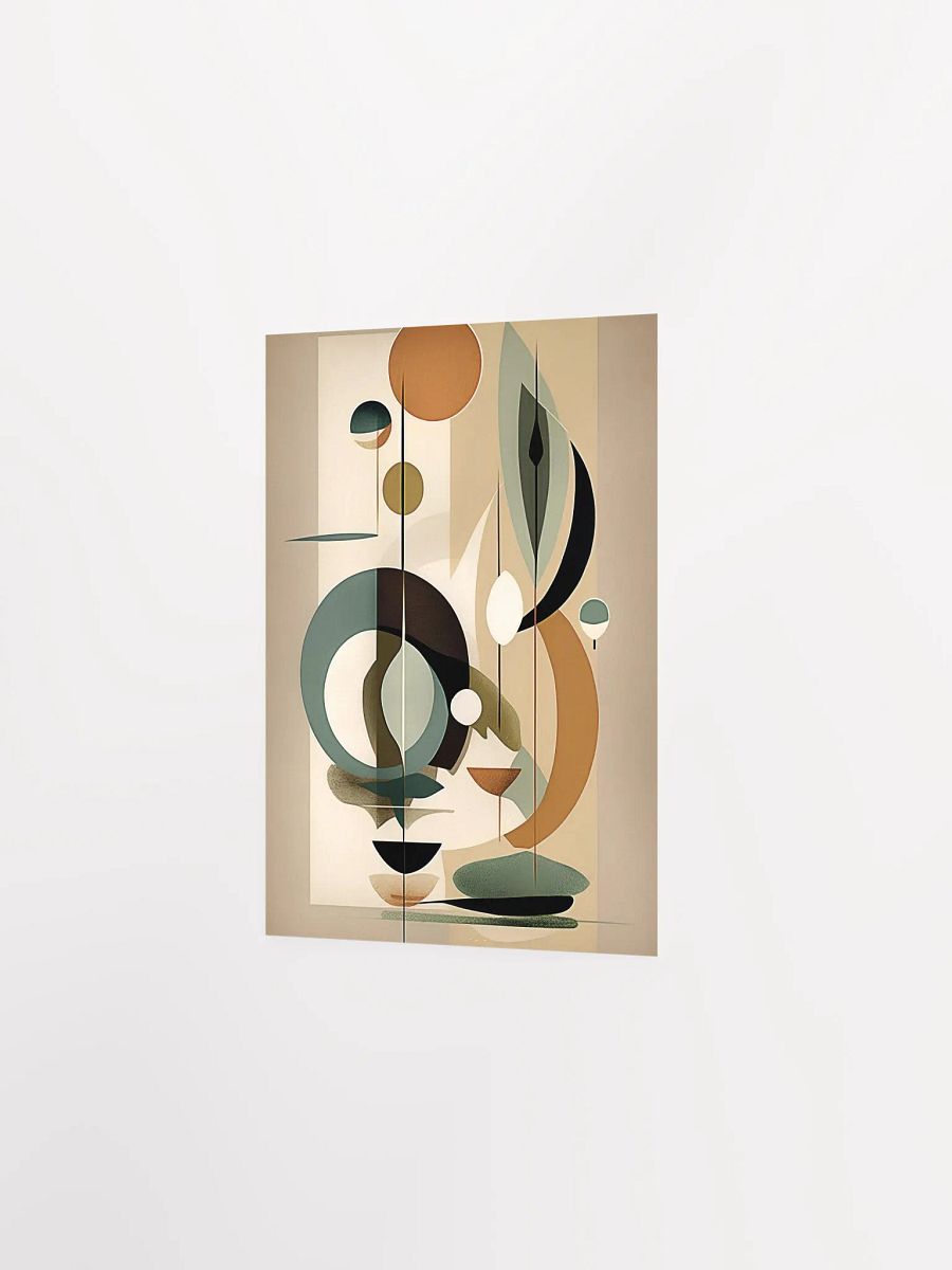 Harmonious Geometric Fusion Poster product image (2)