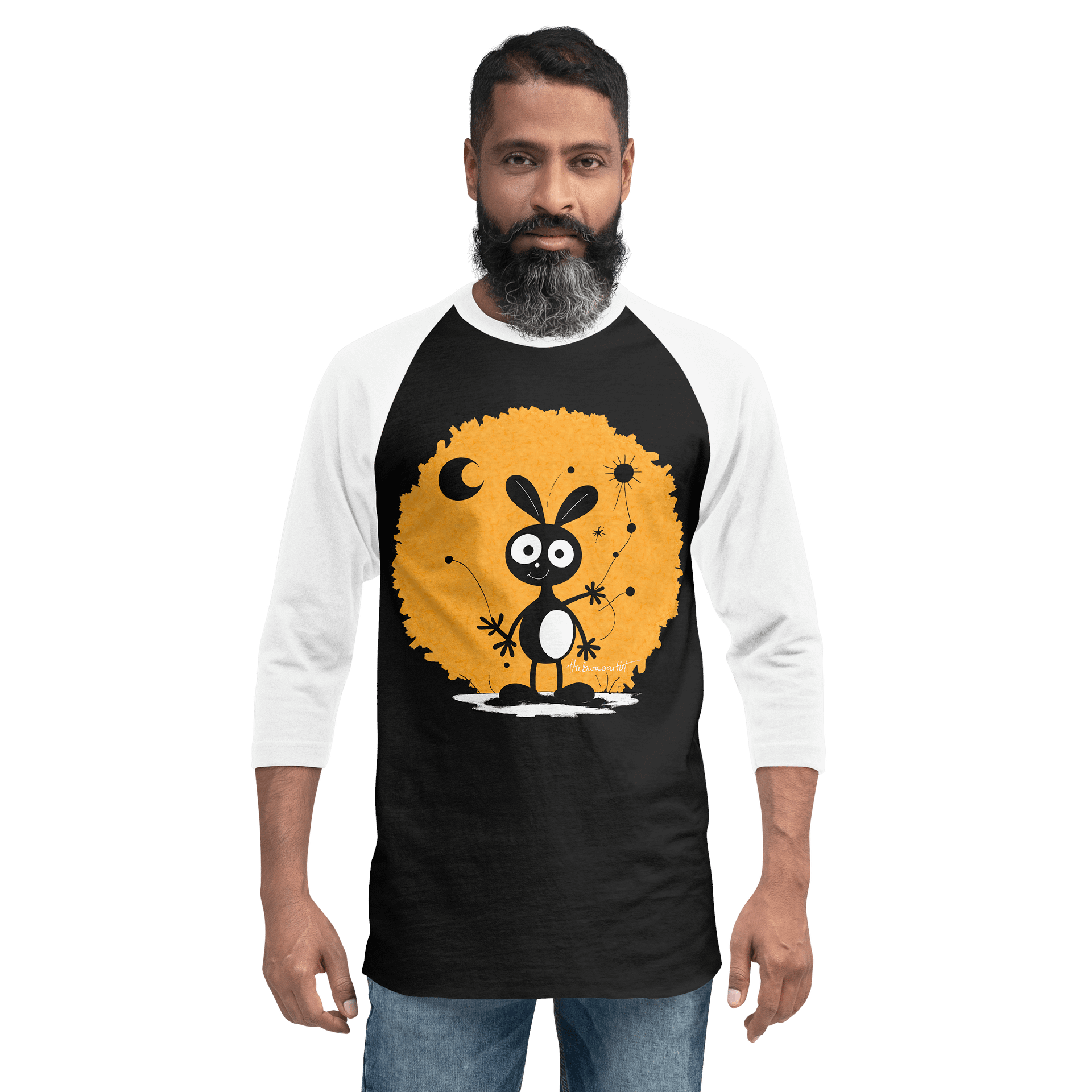 Tultex Fine Jersey Raglan Tee product image (1)