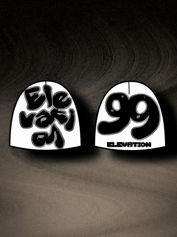 Elevation Beanie White,Black&Grey product image (1)