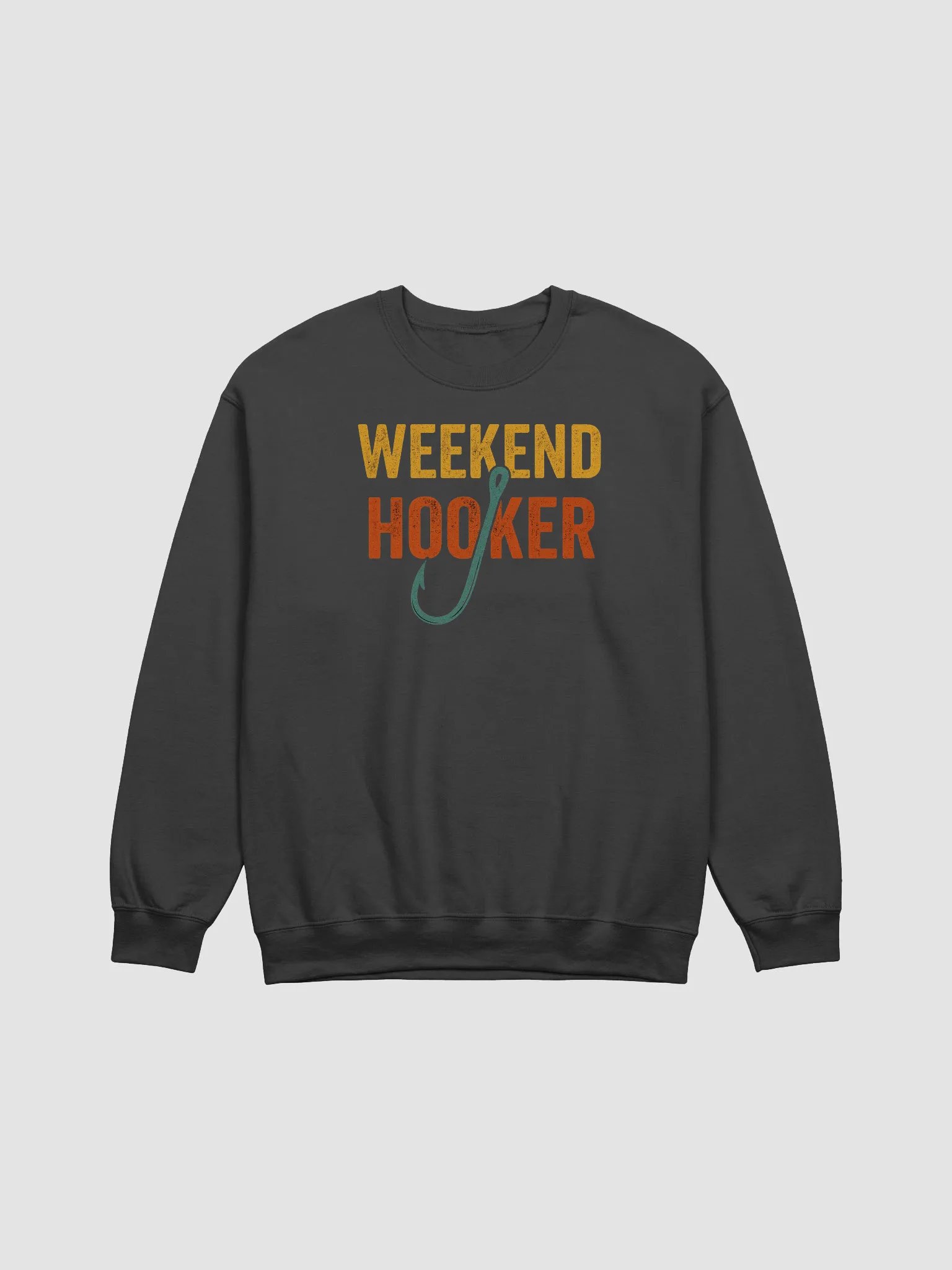 Weekend Hooker - Reel Fun Sweatshirt for Fishing Enthusiasts product image (6)