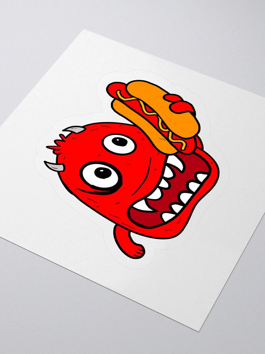 Hot Dog Devil Kiss Cut Stickers product image (10)