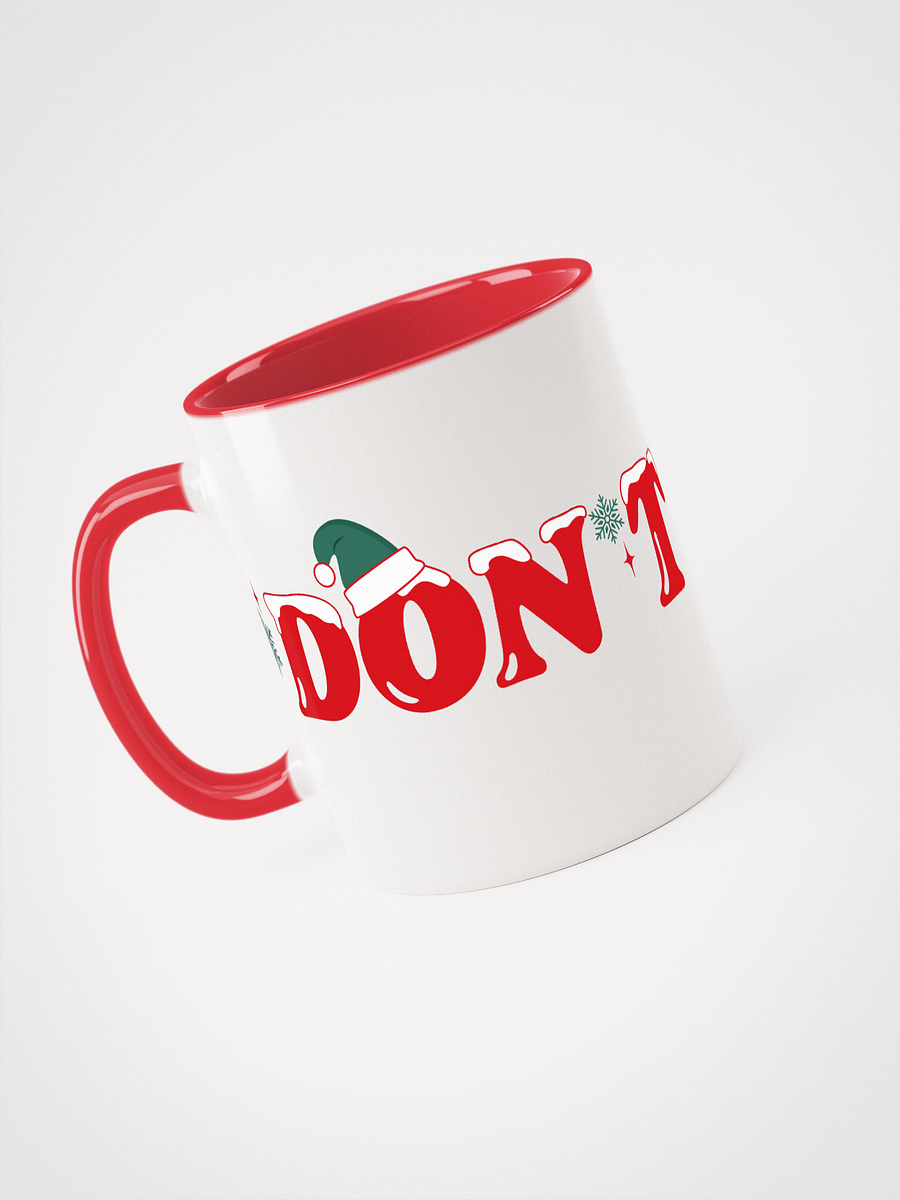 DON'T Christmas Mug - Red product image (2)
