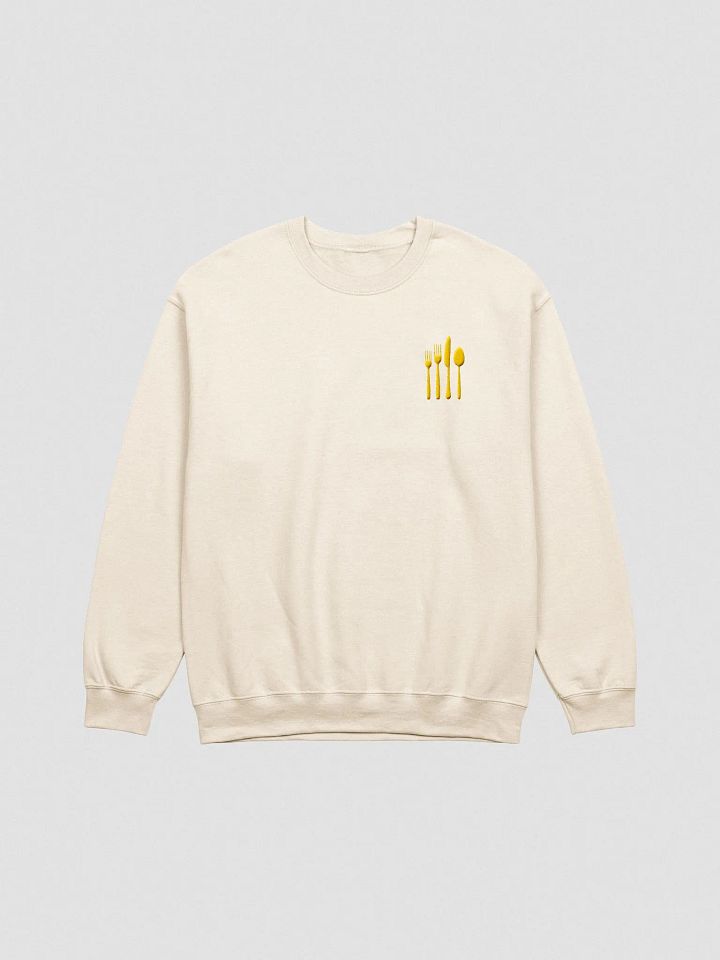 Cutlery Sweatshirt Sand product image (1)