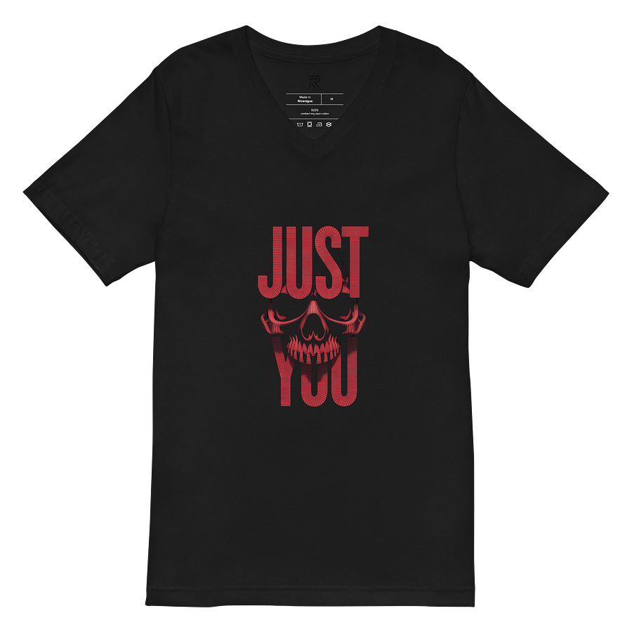 Rebel Skull V-Neck Tee product image (2)