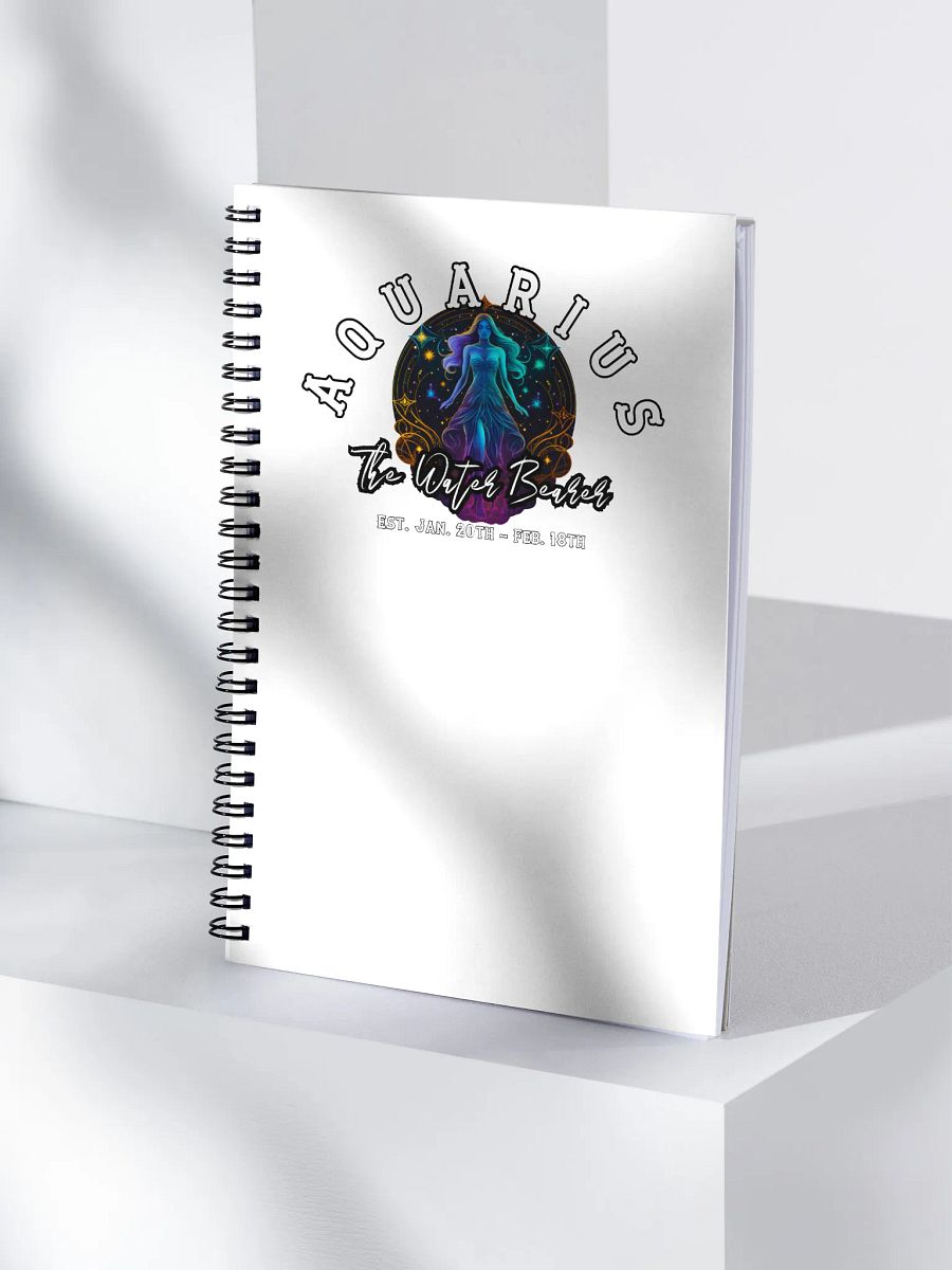 Aquarius - Zodiac Notebook product image (4)