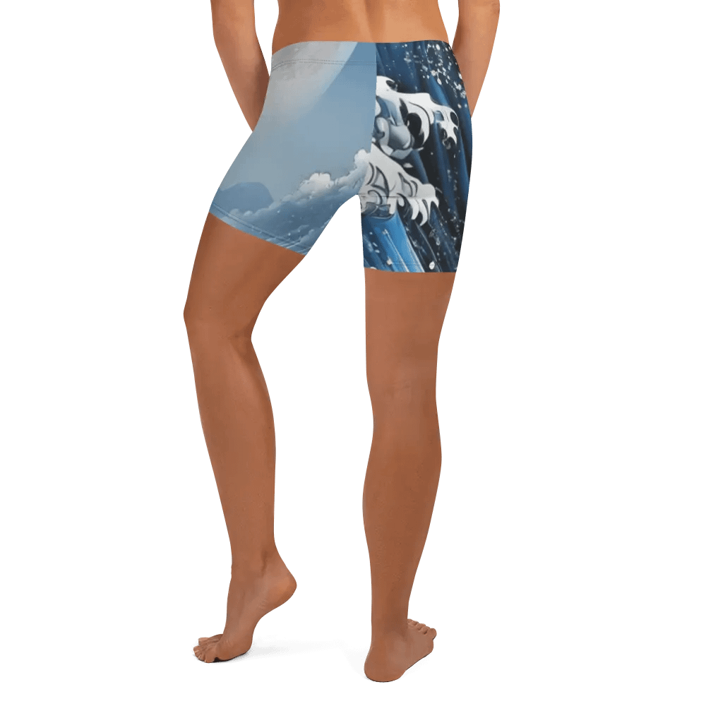 Moonlit Wave All-Over Print Shorts product image (4)