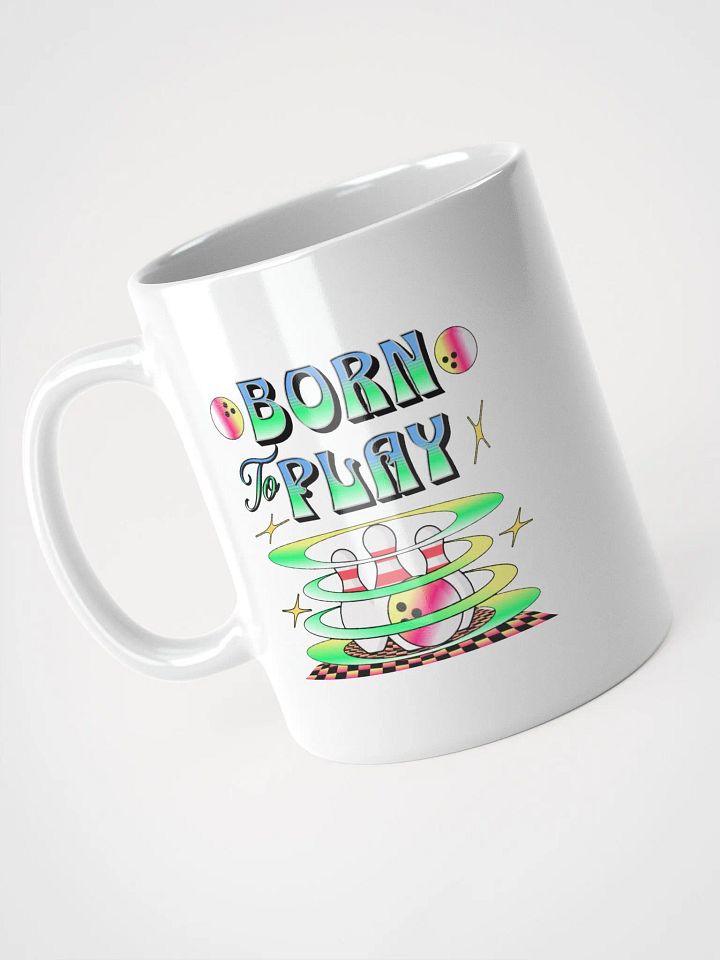Born To Play Bowling Swirling Bliss Mug product image (2)