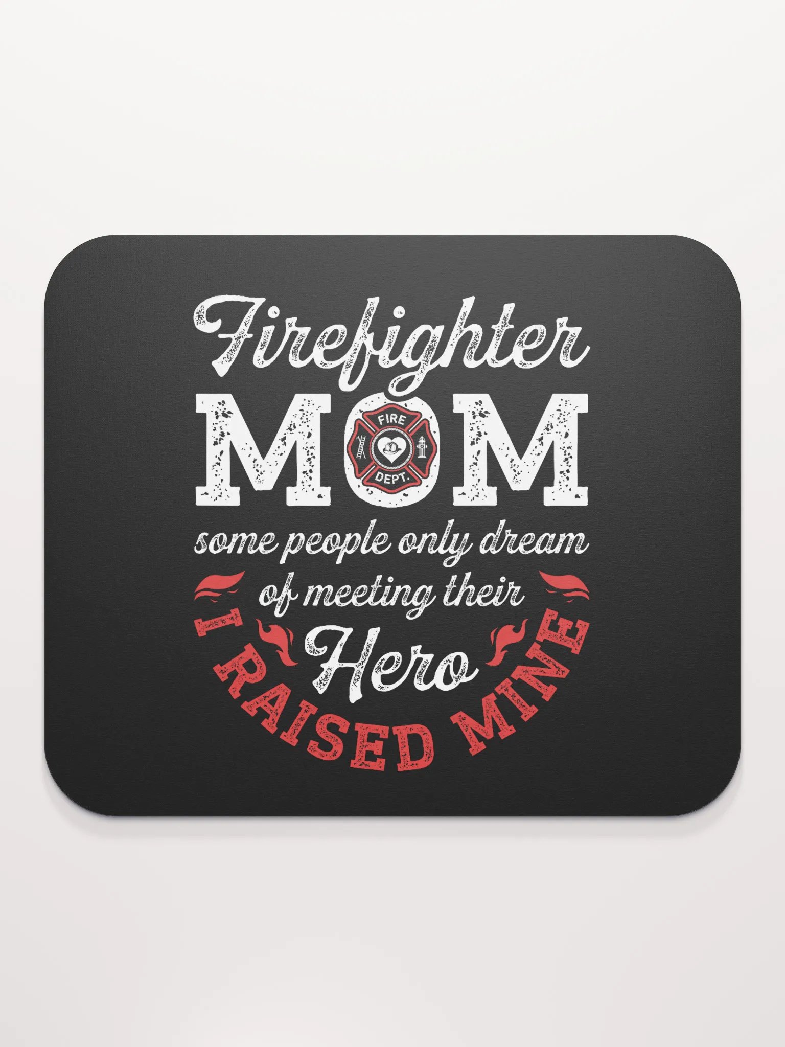 Firefighter Mom - Mouse Pad product image (2)