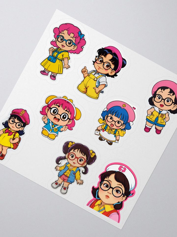 Dr. Slump Arale Chan type Cut Stickers product image (4)