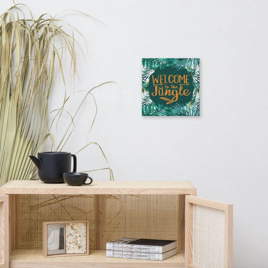 Welcome to the Jungle Canvas product image (11)