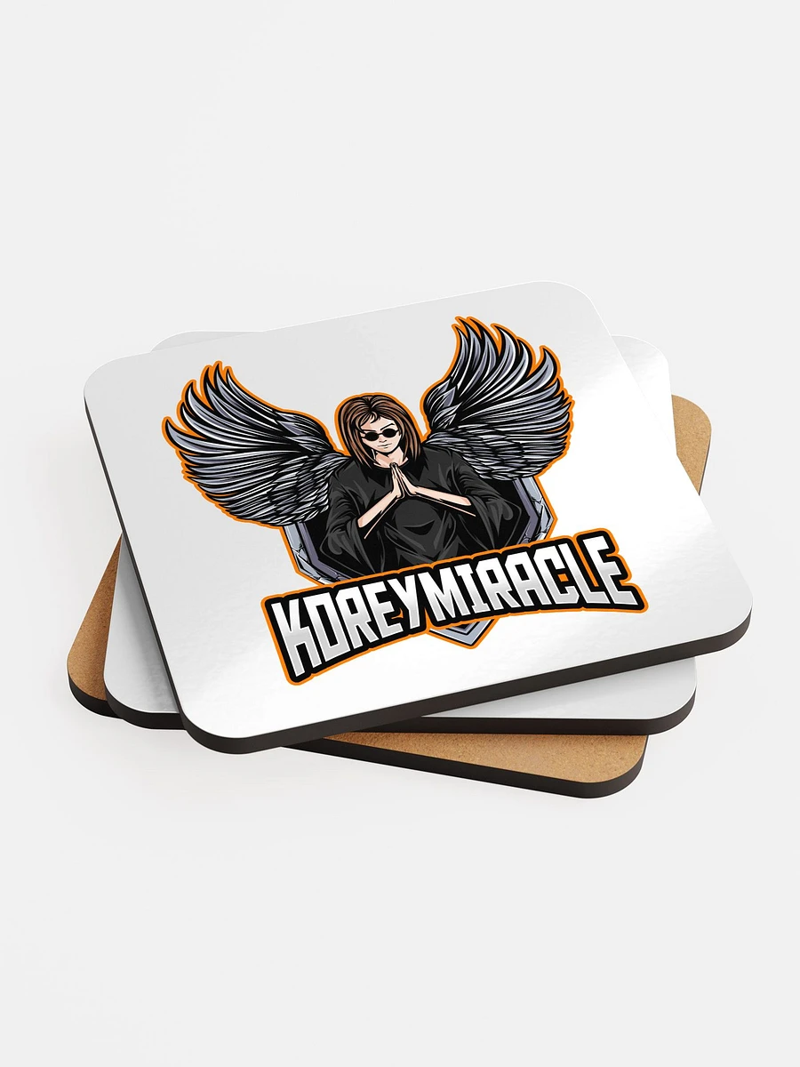 Korey Miracle Logo Coaster product image (3)