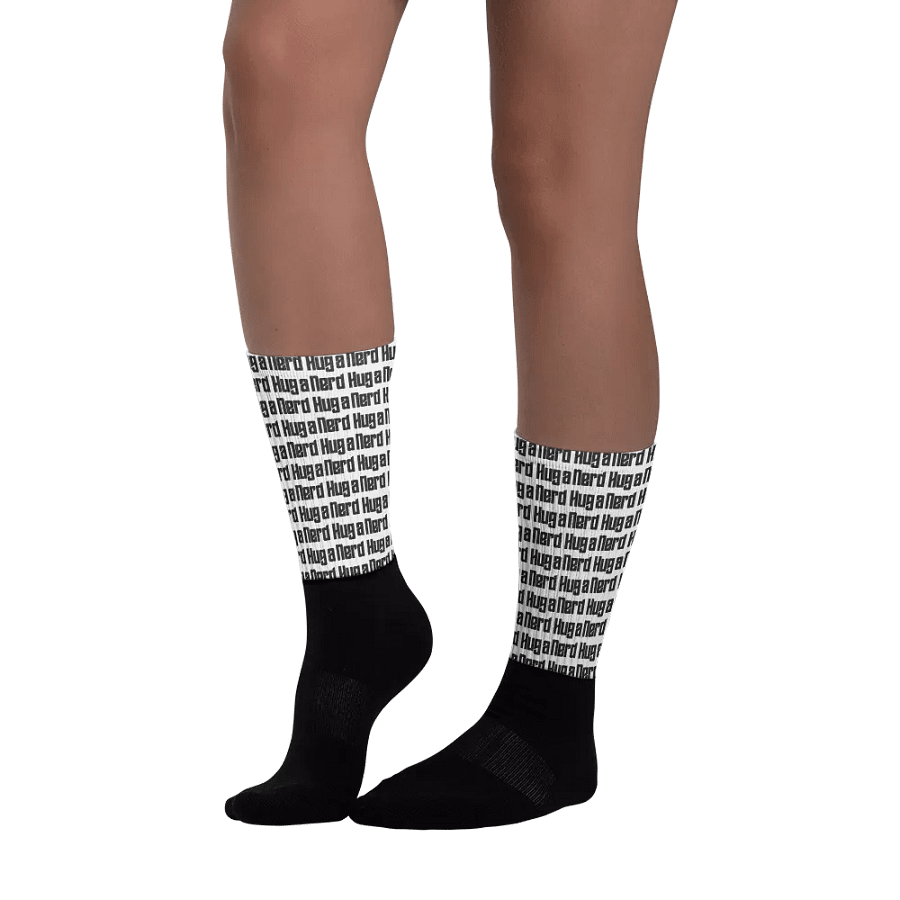 Hug a Nerd Socks product image (3)