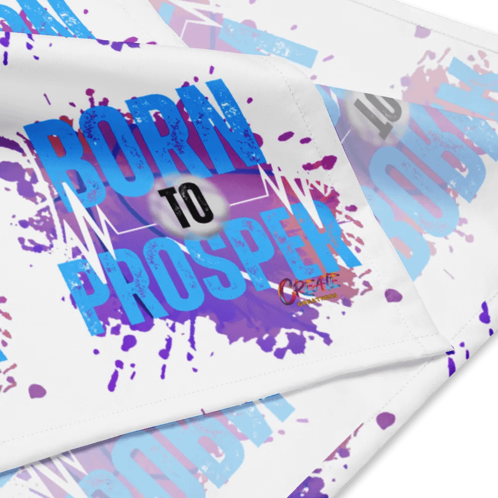 Born to Prosper Patterned Print Bandana product image (4)