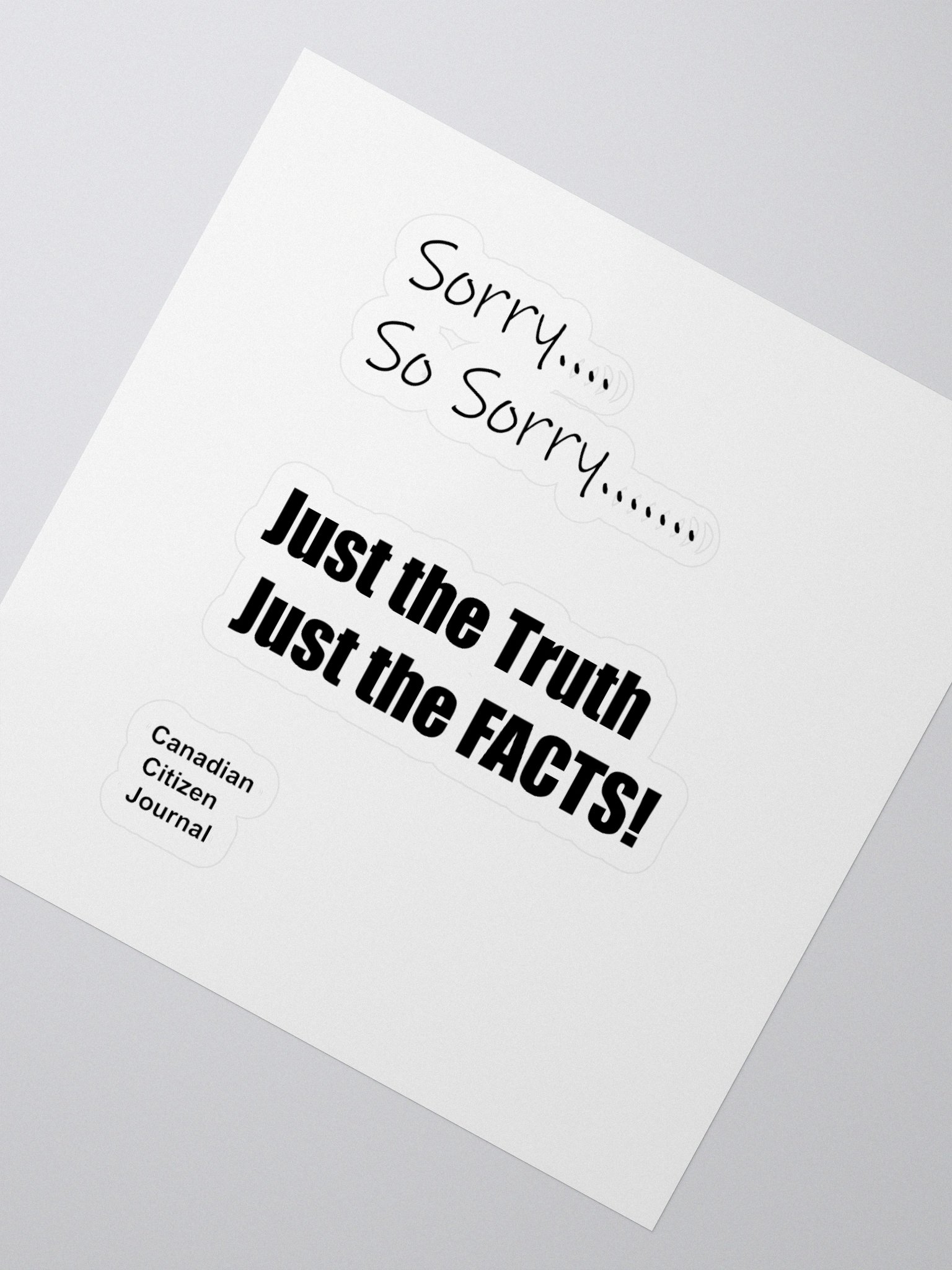 Just the Facts product image (2)