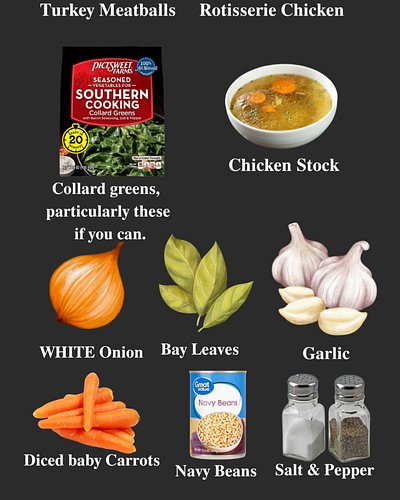 There's a recipe for what I call poor man's wedding soup in my stories. #recipe #soup #wls #easyrecipes