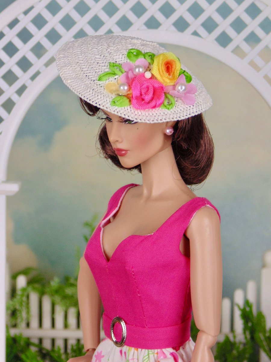 Pink Garden OOAK fashion for 12” fashion dolls product image (5)