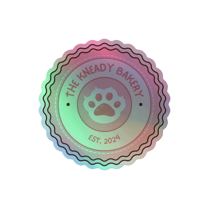 'The Kneady Bakery' Kiss-Cut Holographic Sticker product image (2)